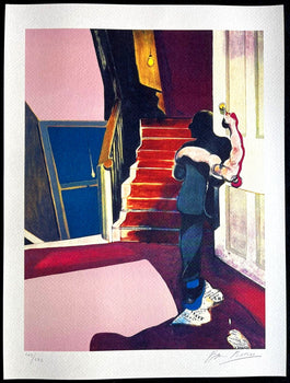 Francis Bacon Lithograph Coa Signed In Pen Numbered In Pencil Rare