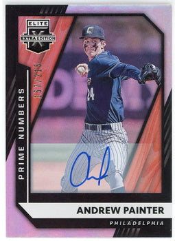 Andrew Painter Autographed 2021 Panini Elite