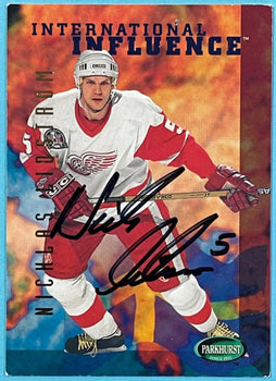 Nicklas Lidstrom Autographed 1995-96 Parkhurst