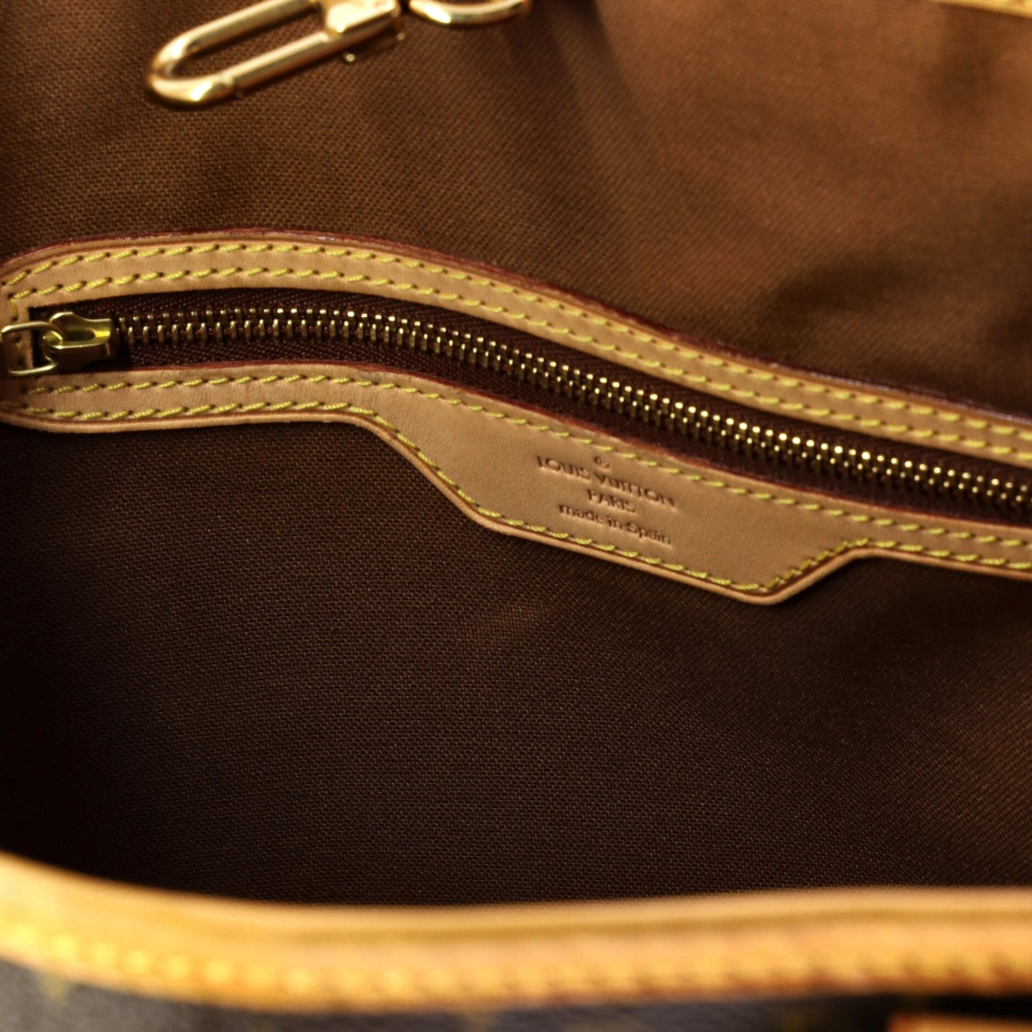 Louis Vuitton Batignolles Handbag Monogram Canvas Vertical