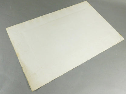 Johnny Friedlaender (Germany) Etching Female Nude Print Signed Sheet Only