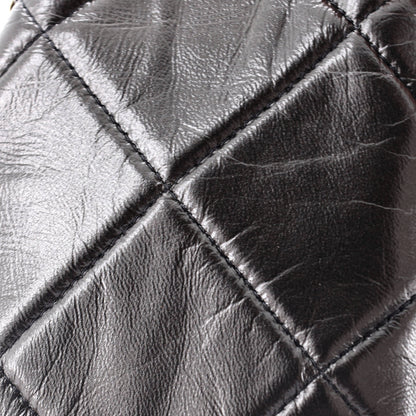 Chanel Cc Kisslock Frame Clutch With Chain Quilted Lambskin Small