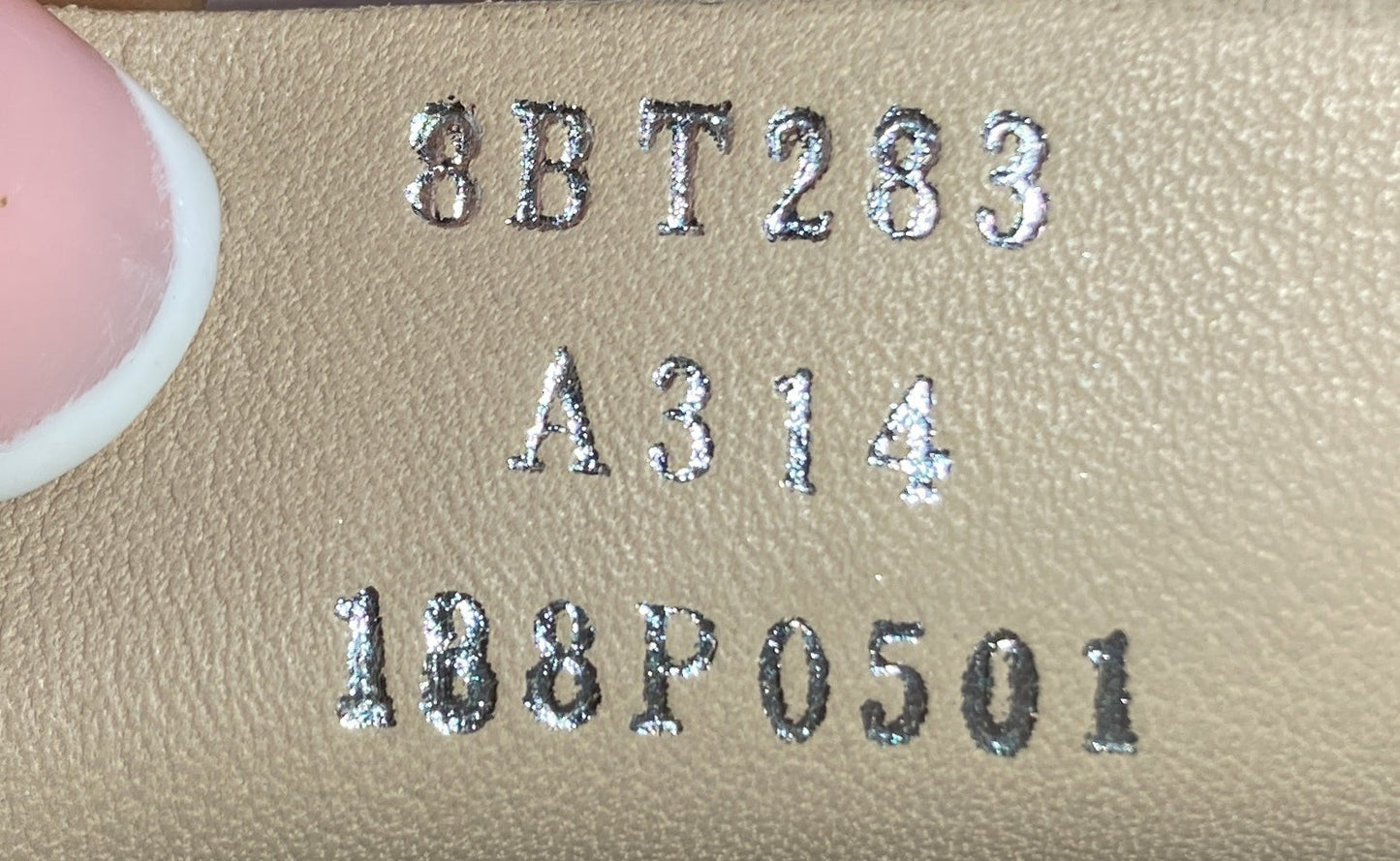 Fendi Kan I Bag Beaded Whipstitch Leather Medium