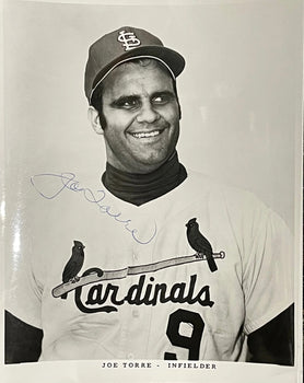Joe Torre Autographed 8X10 Baseball Photo