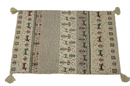 2X3 ft Pair of Hand-Knotted Tribal Plush Gabbeh