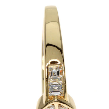 0.441ct Diamond Ring K18 Yellow Gold  3.7g