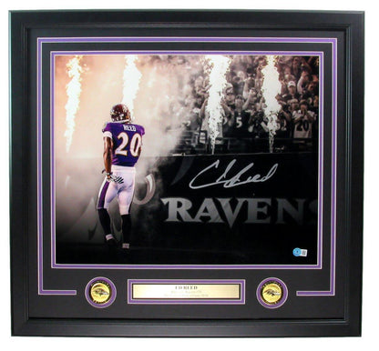 Ed Reed Hof Autographed 16X20 Photo Baltimore