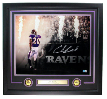 Ed Reed Hof Autographed 16X20 Photo Baltimore