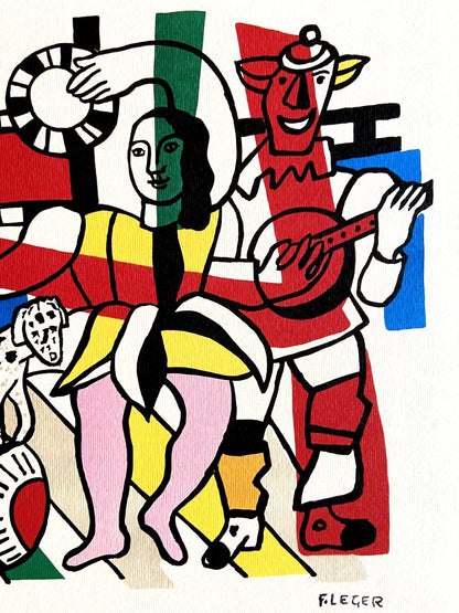 Fernand Lger Lithograph 1962 Numbered Maeght Signed Joan Mir