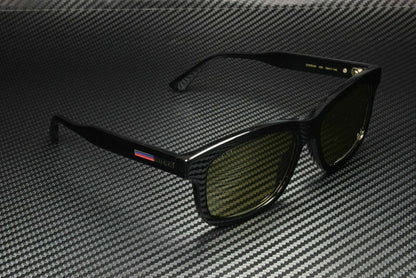 GUCCI GG0824S 006 Black Brown Rectangle Square 55