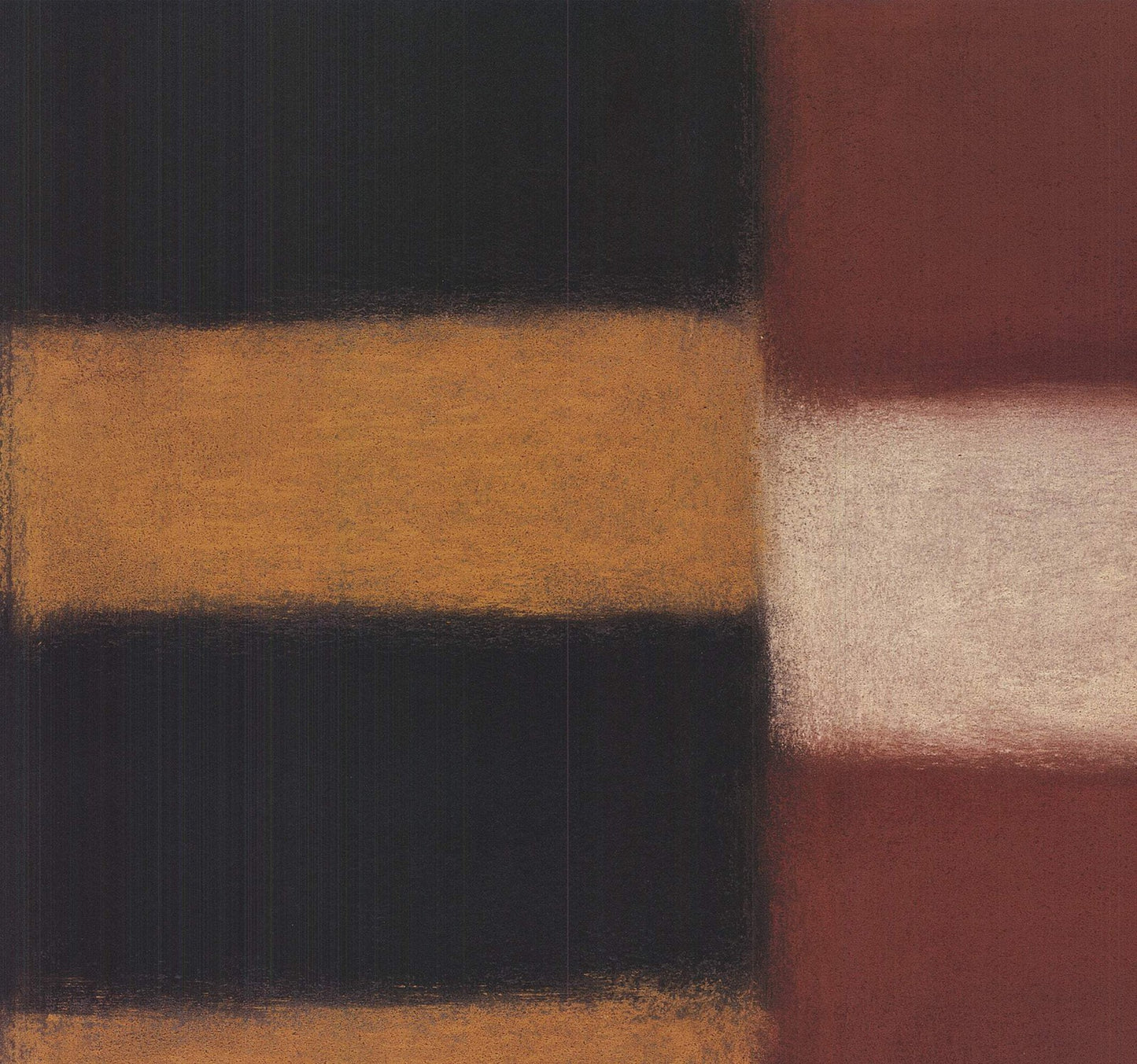 Sean Scully Roland Garros French Open " Poster Abstract Brown
