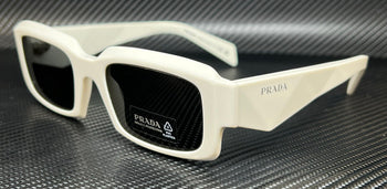 Prada Pr 27Zs 17K08Z White Talc Dark Grey Men'S
