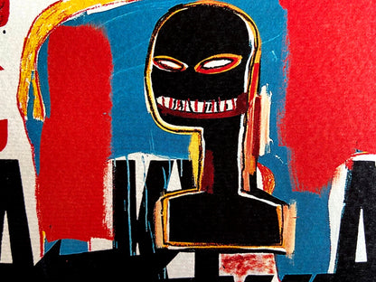 Jean-Michel Basquiat Lithograph Coa Signed Numbered. Joan Mir