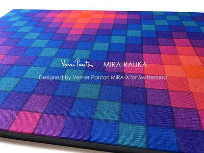 Excellent Verner Panton Mira-Rauka Multi Color Wall Art Board Fabric Mid Century
