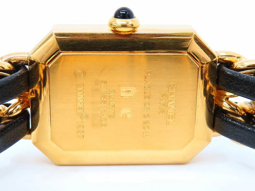 Chanel H0001 Premire S Gp Leather Strap Quartz