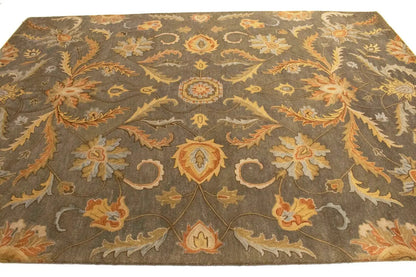 8X11 Ft Hand-Tufted Modern Oriental Rug Large