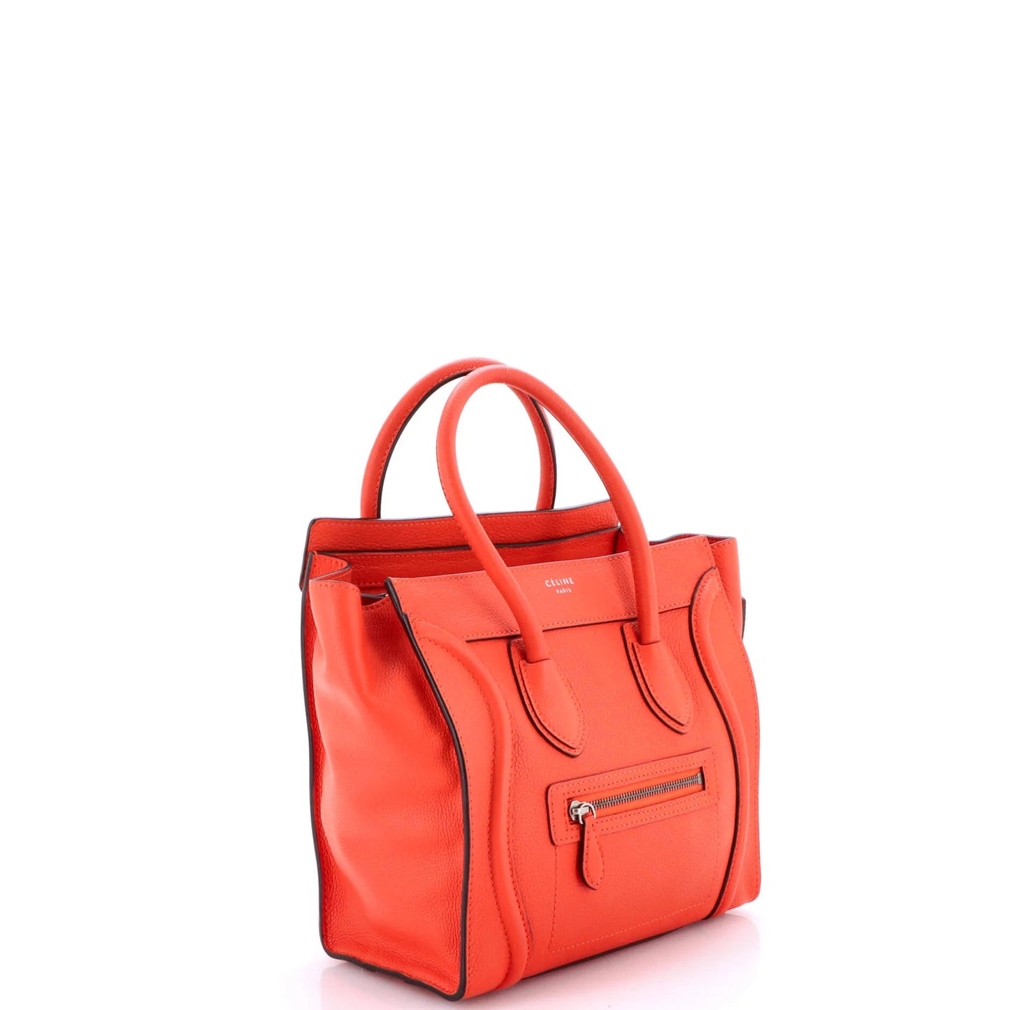 Celine Luggage Bag Grainy Leather Micro