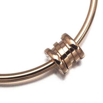 Bvlgari Earrings B - Zero1 Element Hoop 18K 750 Rose Gold