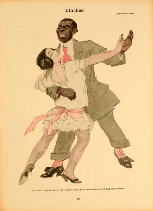 Kainer Dance On Linen Simplicissimus By 1913