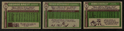 1976 Topps Baseball Complete Set (660) Brett Rc