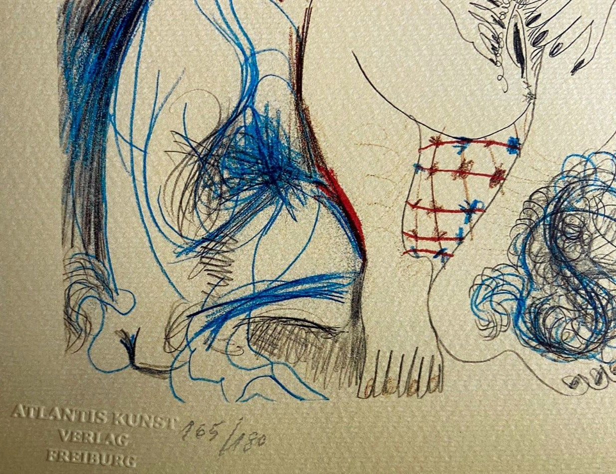 Pablo Picasso Lithograph Coa Signed Numbered Limited