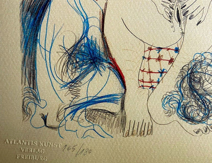 Pablo Picasso Lithograph Coa Signed Numbered Limited