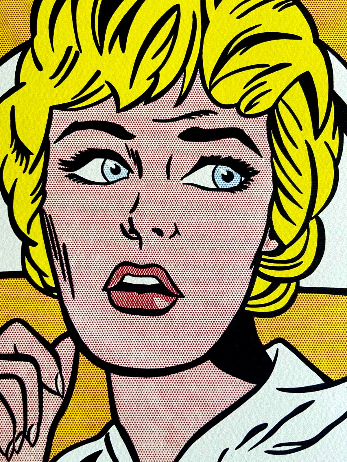 Roy Lichtenstein Lithograph Coa Signed Numbered By Hand 275 Ex