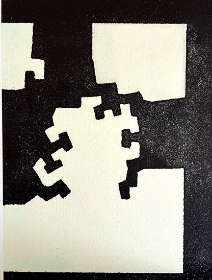 Eduardo Chillida Lithograph Coa Signed Numbered