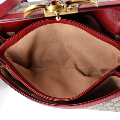 Gucci Queen Margaret Shoulder Bag Gg Coated Canvas Medium