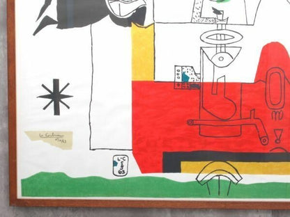 Le Corbusier Original Lithograph Print 1963