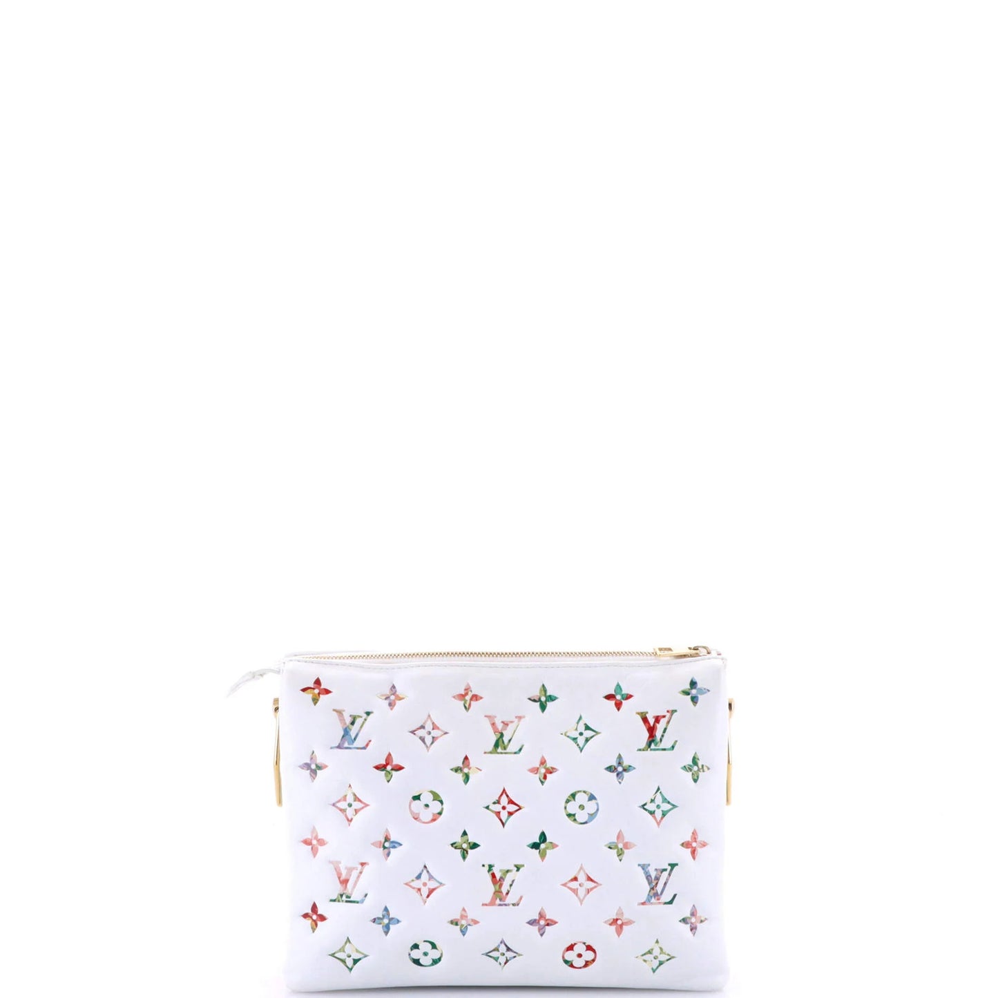 Louis Vuitton Coussin Bag Monogram Flower Embossed Lambskin Pm