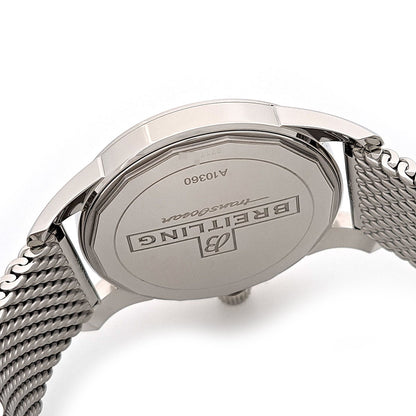 Breitling Transocean A10360 Silver Case Size 43Mm Men'S Used Watch #61016