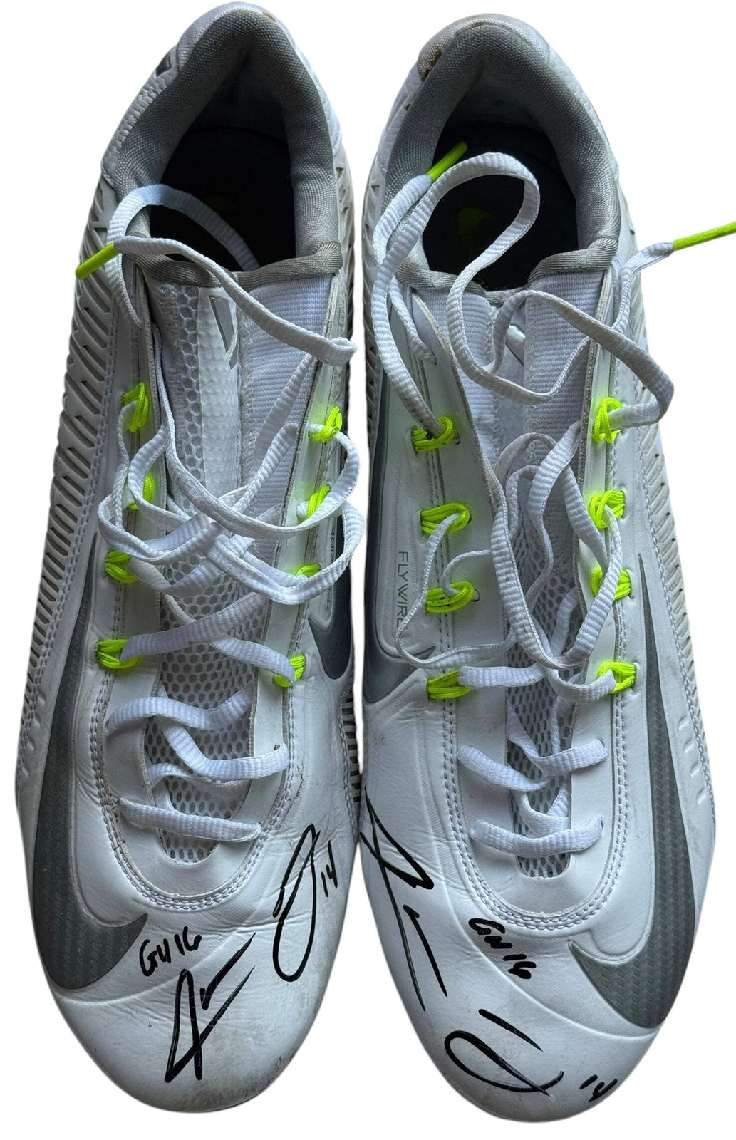 Jarvis Landry Autographed 2016 Nike Fly Wire Game Used Spikes