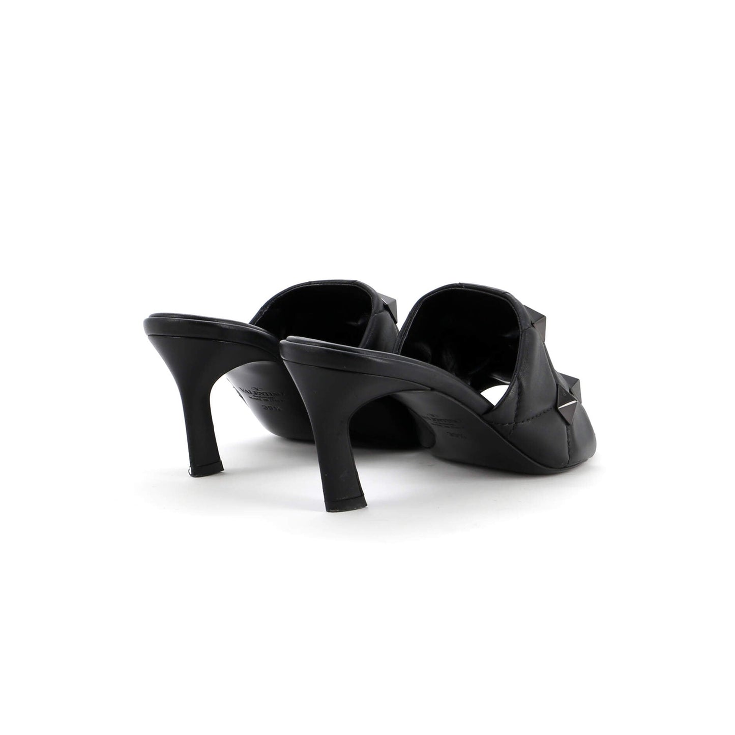 Valentino Garavani Women'S Roman Stud Mules Leather