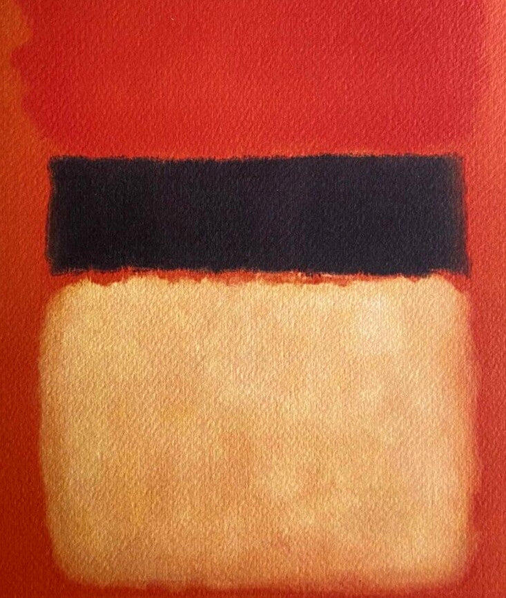 Mark Rothko Lithograph Coa Signed Op Numbered In Pencil