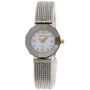 Century Prime Time 8P Diamond Watches Stainless Steel/Stainless Steel
