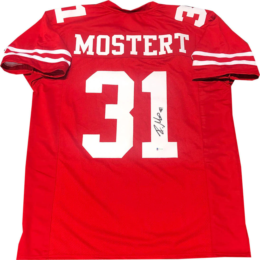 Raheem Mostert Autographed San Francisco 49Ers Jersey (Bvg)