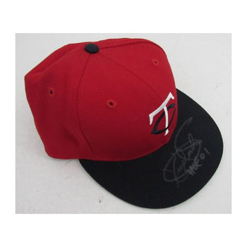Kirby Puckett Hof Signed/Inscribed Baseball Hat