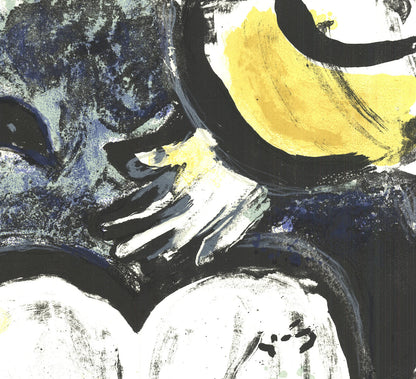 Marc Chagall Moses And The Tablets Of The Law " Lithograph Mo