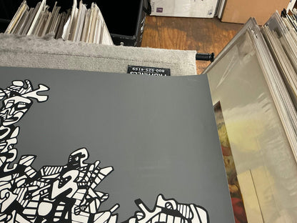 Jean Dubuffet Le Libre Echange " Serigraph Modernism Gray Bla