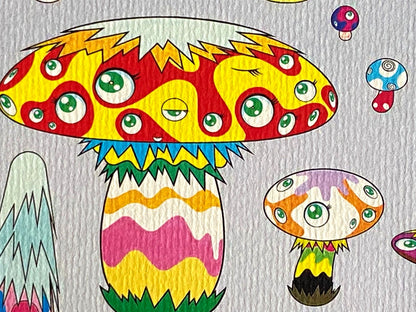 Takashi Murakami Lithograph Mori Art Museum Numerata Limitata (Yayoi*Kusama)