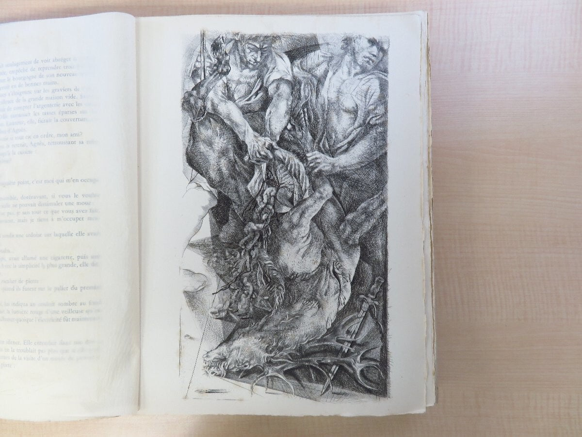 Paul Vialar La Grande Meute 1945 1St Edition Pierre-Yves Tremois Limited 271/350