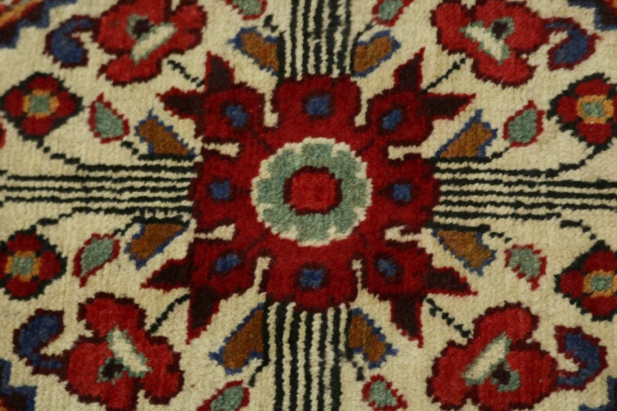 4X10 Handmade Vintage Tribal Oriental Wool Runner Rug Wide Hallway Kitchen