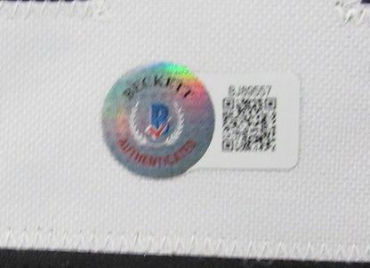 Ja Morant Autographed Teal Custom Basketball Jersey Vancouver Beckett