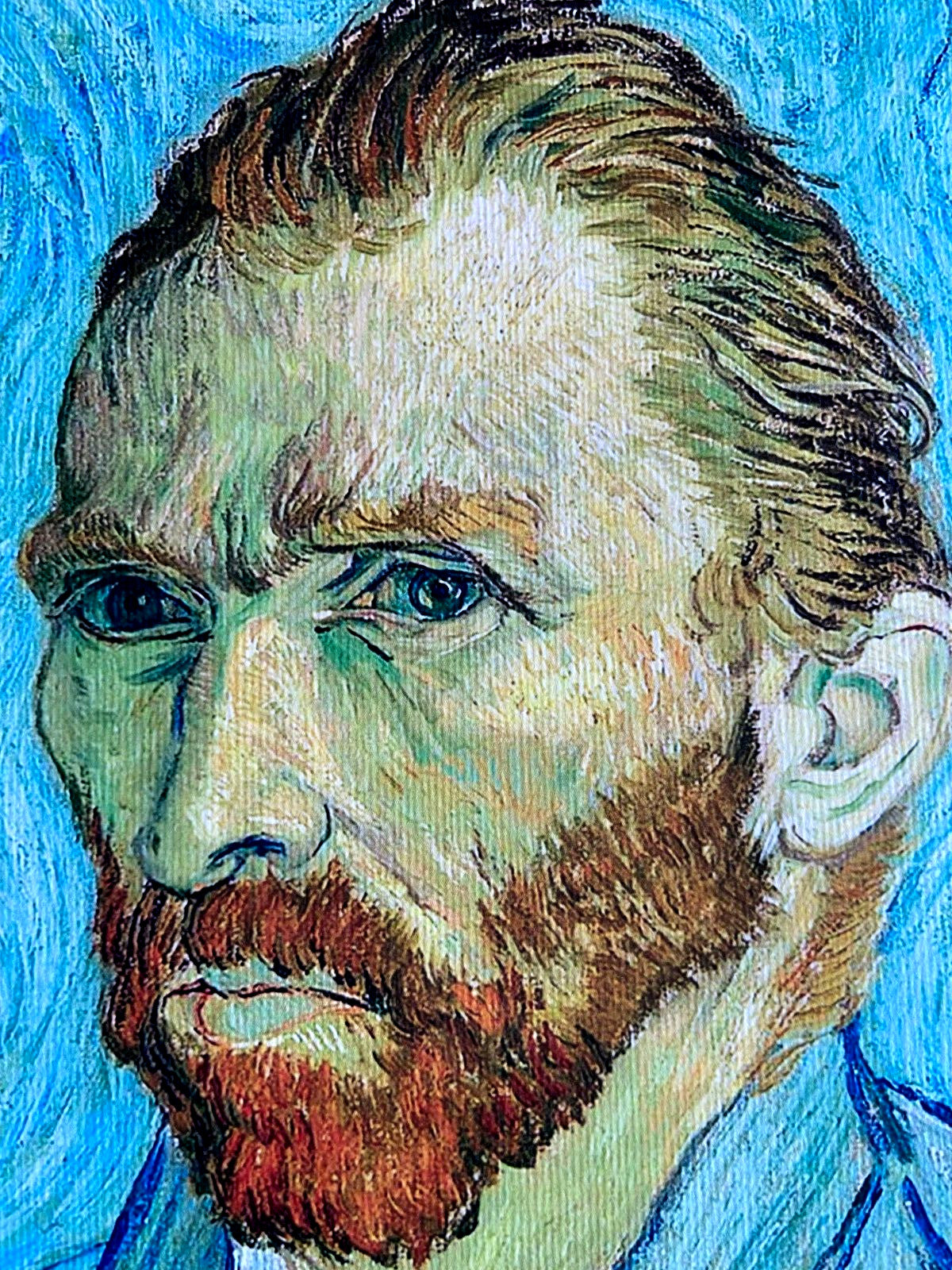 Vincent Van Gogh Lithograph From A Painting Coa Signed Numbered Egon Schiele