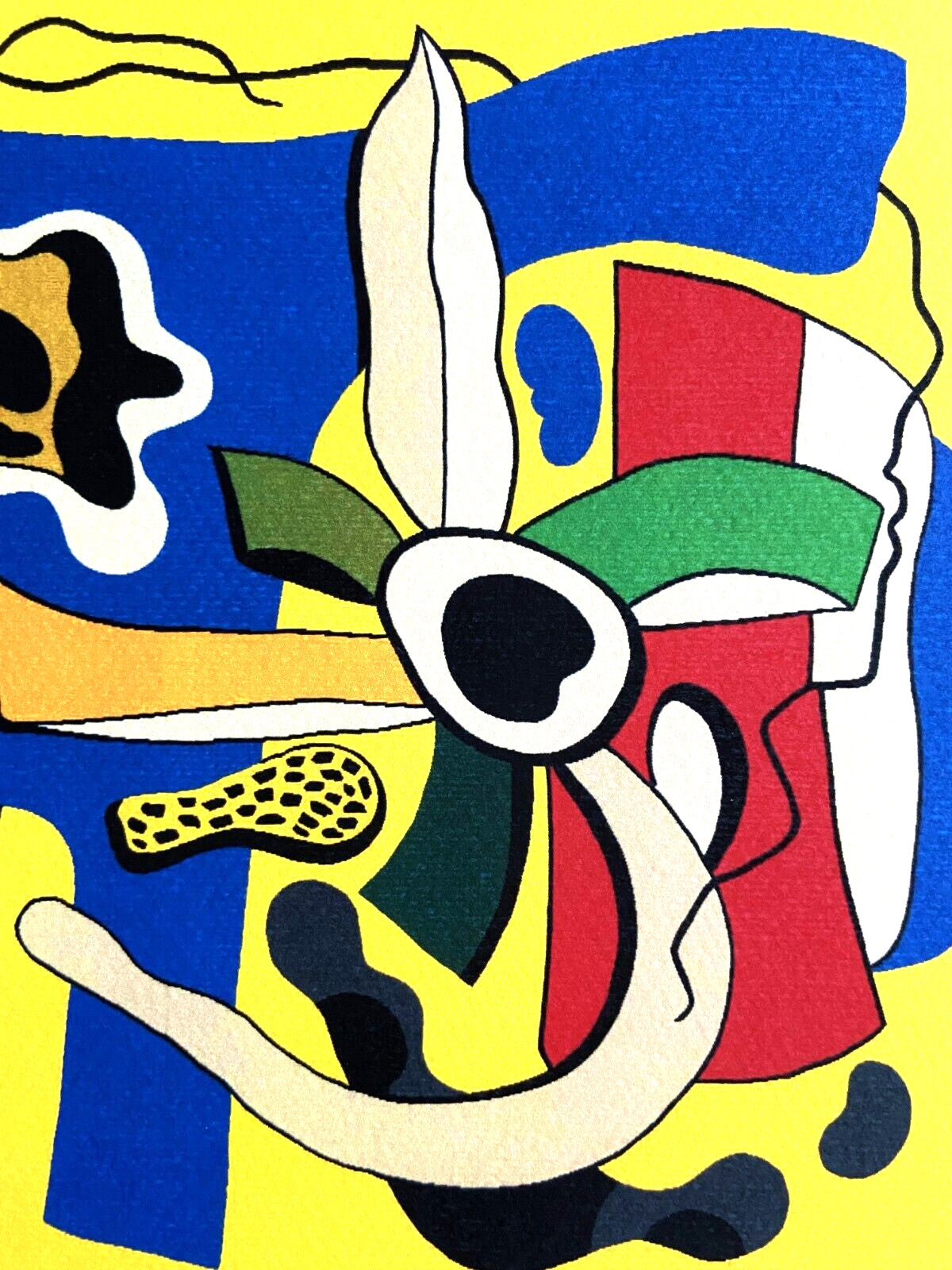 Fernand-Lger Lithograph Coa Signed Numbered Hand Published