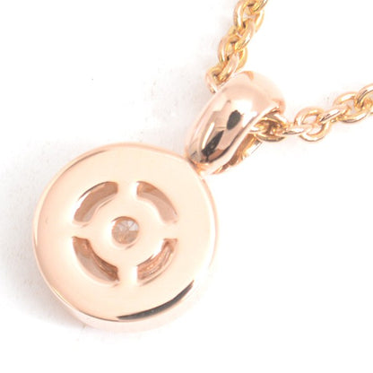 Bvlgari Bvlgari 1P Diamond Necklace Pink Gold 750Pg