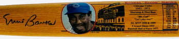 Ernie Banks Autographed Cooperstown Bat (Jsa)