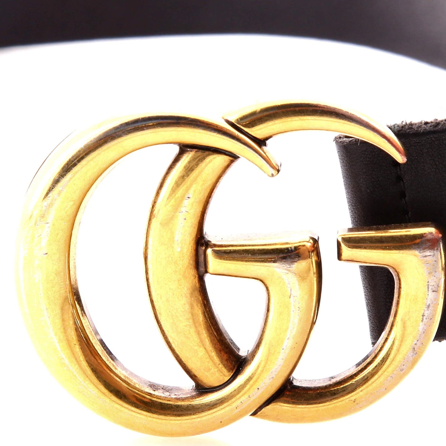 Gucci Gg Marmont Belt Leather Medium