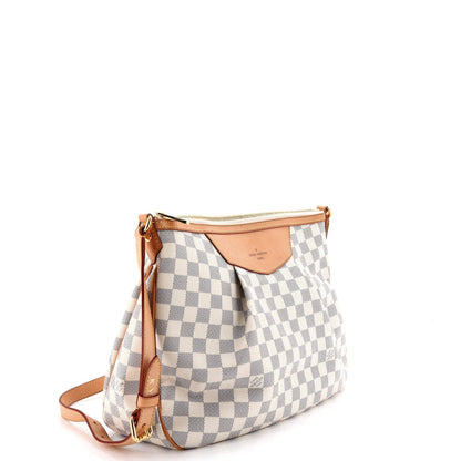 Louis Vuitton Siracusa Handbag Damier Mm